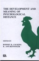 Cover image for The development and meaning ofpsychological distance