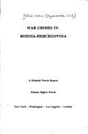 Cover image for War crimes in Bosnia-Hercegovina.