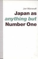 Cover image for Japan as -anything but- number one