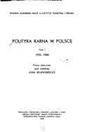 Polityka karna w Polsce
