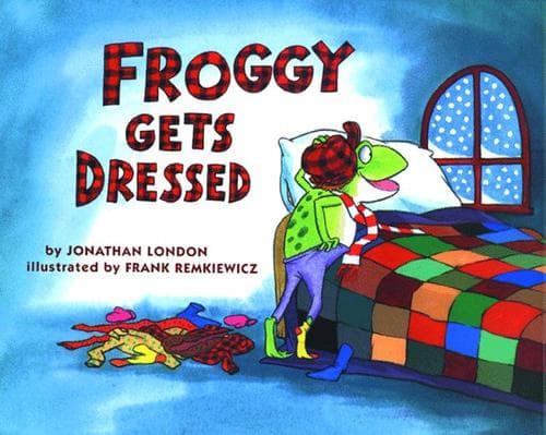 Cover image for Froggy gets dressed