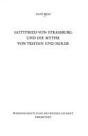 Gottfried von Strassburg und die Mythe von Tristan und Isolde