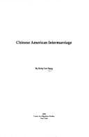 Chinese American intermarriage