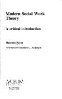 Cover image for Modern social work theory
