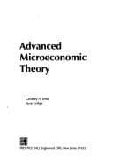 Cover image for Advanced microeconomic theory
