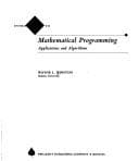 Cover image for Introduction to mathematical programming