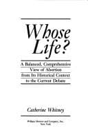 Cover image for Whose life?