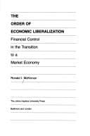Cover image for The order of economic liberalization