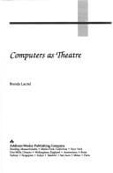 Cover image for Computers as theatre