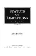 Cover image for Statute of limitations
