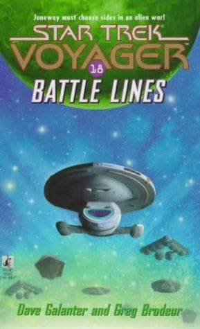 Cover image for Battle Lines (Star Trek: Voyager)