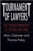 Cover image for Tournament of lawyers