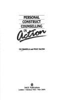 Cover image for Personal construct counselling in action