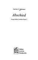 Cover image for Ausgewählte Gedichte