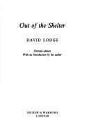 Cover image for Out of the shelter