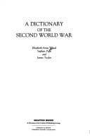 Cover image for A dictionary of the Second World War