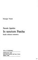 Cover image for In Sanctum Pascha