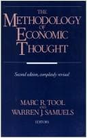Cover image for The methodology of economic thought