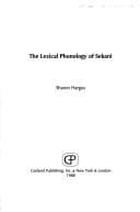 Book cover image
