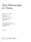 Cover image for Basic pharmacology for nurses