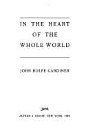 In the heart of the whole world