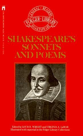 Cover image for Shakespeare's Sonnets and Poems (Folger Shakespeare Library)