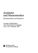 Ausländer und Massenmedien