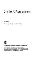 Cover image for C++ for C programmers