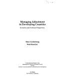 Cover image for Managingadjustment in developing countries