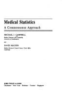 Cover image for Medical statistics