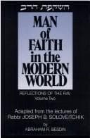 Cover image for Reflections of the Rav