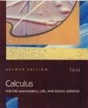 Cover image for Calculus for the managerial, life, and social sciences