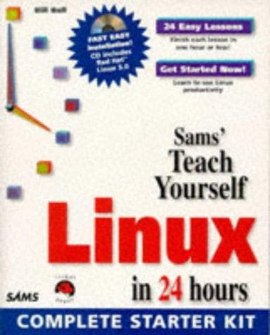 Cover image for Sams' teach yourself Linux in 24 hours
