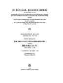 Cover image for Regesta Imperii