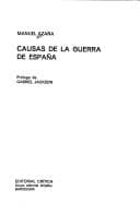 Cover image for Causas de la guerra de España
