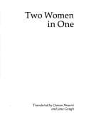 Cover image for Two women in one