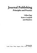 Cover image for Journal publishing