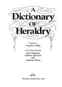 Cover image for A Dictionary of heraldry