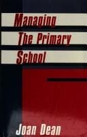 Cover image for Managing the primary school