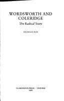 Cover image for Wordsworth and Coleridge