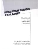 Cover image for Research design explained