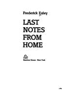 Cover image for Last notes from home