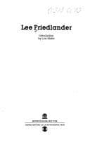 Cover image for Lee Friedlander