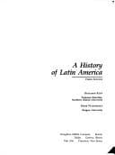 Cover image for A history of Latin America