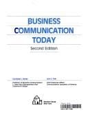 Cover image for Business communication today