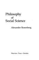 Cover image for Philosophy of social science