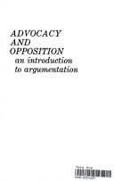Cover image for Advocacy and opposition