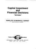 Cover image for Capital investment and financial decisions