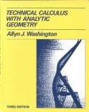 Cover image for Technical calculus with analytic geometry