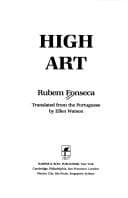 Cover image for High art